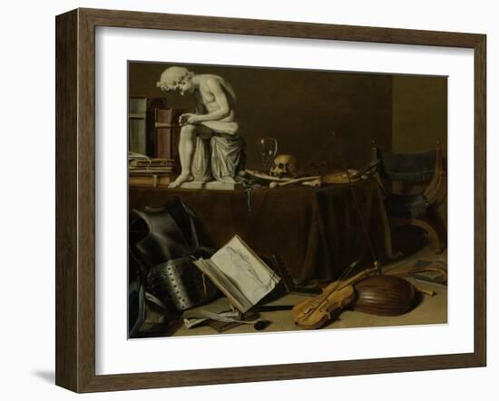 Vanitas Still Life with the Spinario-Pieter Claesz-Framed Art Print