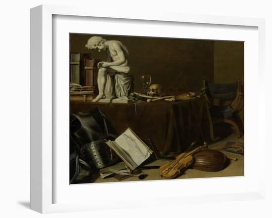 Vanitas Still Life with the Spinario-Pieter Claesz-Framed Art Print