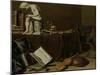 Vanitas Still Life with the Spinario-Pieter Claesz-Mounted Art Print
