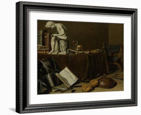 Vanitas Still Life with the Spinario-Pieter Claesz-Framed Art Print