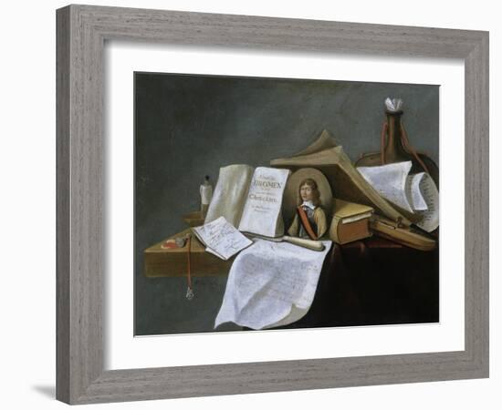 Vanitas Still-Life-Pietro da Cortona-Framed Giclee Print