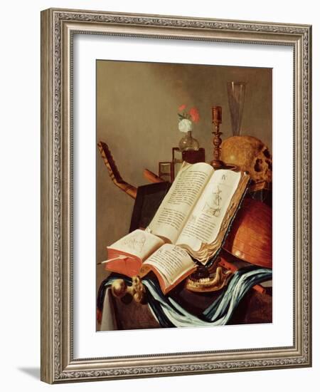 Vanitas Still Life-Edwaert Collier-Framed Giclee Print
