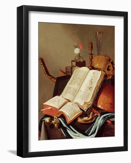 Vanitas Still Life-Edwaert Collier-Framed Giclee Print