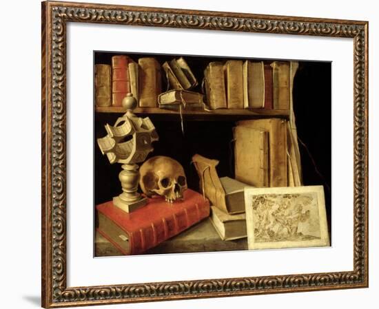 Vanitas with a Sundial, circa 1626-40-null-Framed Giclee Print