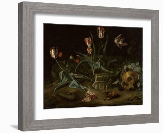 Vanité-Rachel Ruysch-Framed Giclee Print