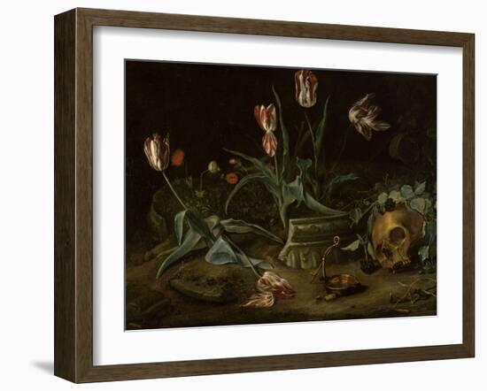 Vanité-Rachel Ruysch-Framed Giclee Print