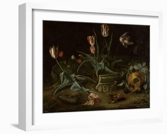 Vanité-Rachel Ruysch-Framed Giclee Print