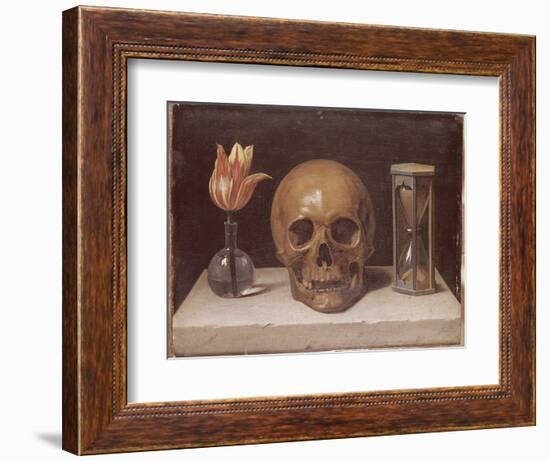 Vanité-Philippe De Champaigne-Framed Giclee Print