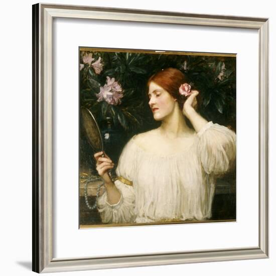 Vanity, C.1908-10-John William Waterhouse-Framed Giclee Print