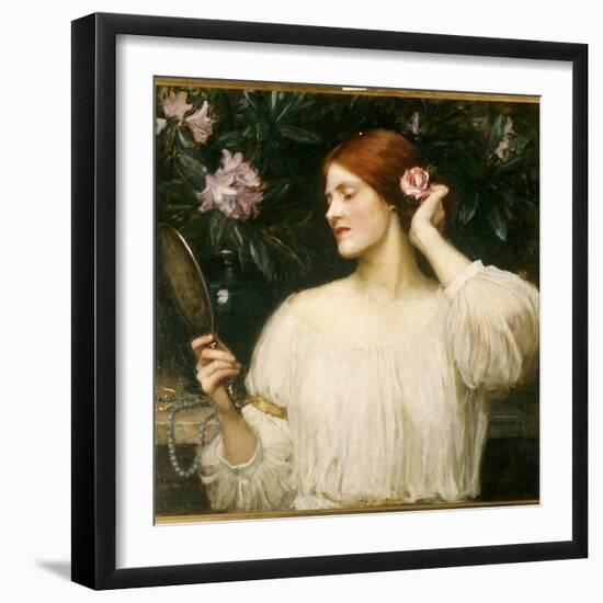 Vanity, C.1908-10-John William Waterhouse-Framed Giclee Print