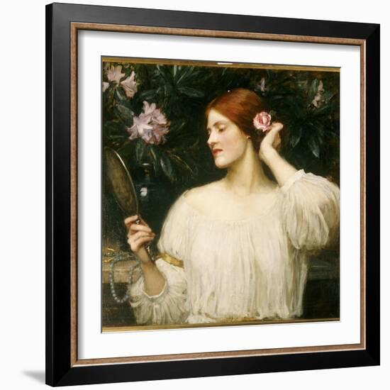 Vanity, C.1908-10-John William Waterhouse-Framed Giclee Print