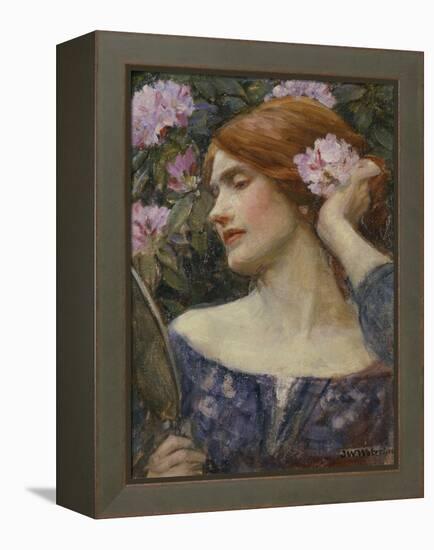 Vanity, C.1910 (Oil on Canvas)-John William Waterhouse-Framed Premier Image Canvas