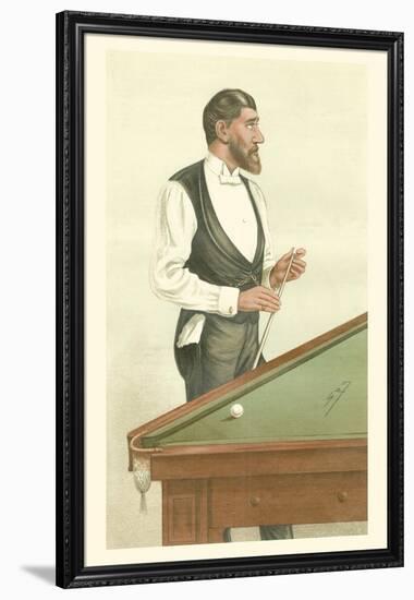 Vanity Fair Billiards-Spy-Framed Art Print