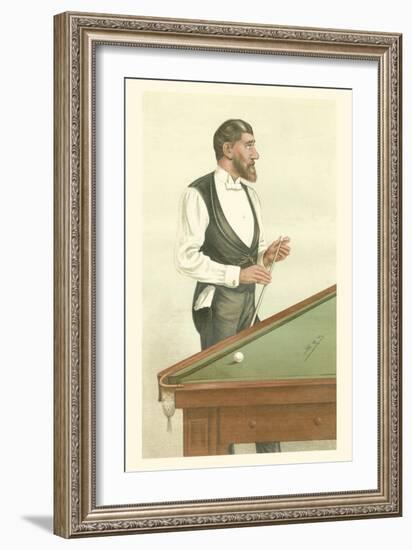 Vanity Fair Billiards-Spy-Framed Art Print