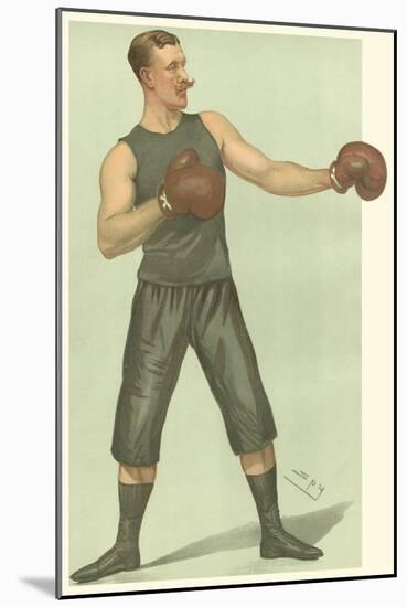 Vanity Fair Boxing-Spy-Mounted Art Print