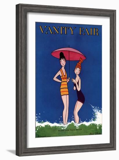 Vanity Fair Cover - February 1915-A. H. Fish-Framed Premium Giclee Print