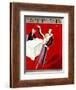Vanity Fair Cover - June 1924-Eduardo Garcia Benito-Framed Art Print