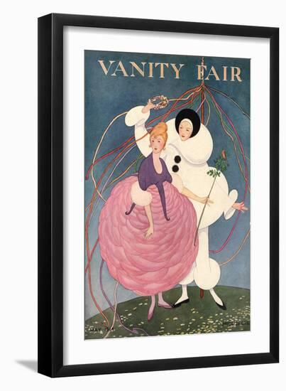 Vanity Fair Cover - May 1914-George Wolfe Plank-Framed Premium Giclee Print