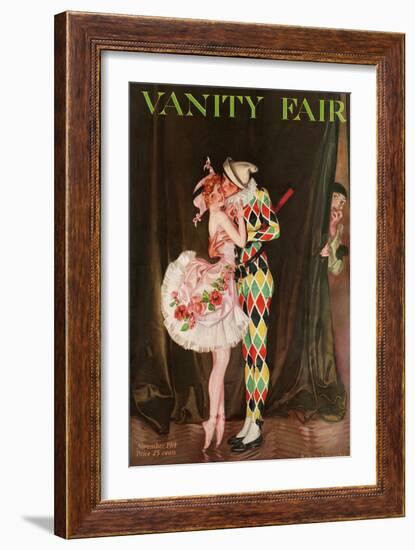 Vanity Fair Cover - November 1914-Frank X. Leyendecker-Framed Premium Giclee Print