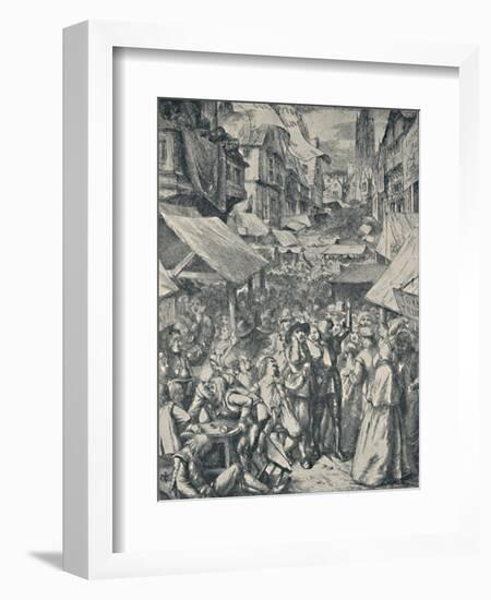 'Vanity Fair. From 'The Pilgrim's Progress' (John Bunyan)', c1850-1890, (1923)-John Dawson Watson-Framed Giclee Print