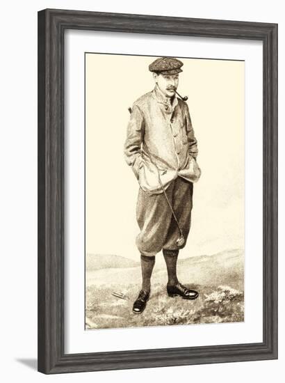 Vanity Fair Golfers IV-null-Framed Art Print