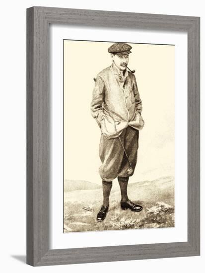 Vanity Fair Golfers IV-null-Framed Art Print