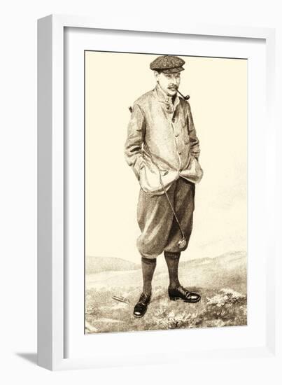 Vanity Fair Golfers IV-null-Framed Art Print