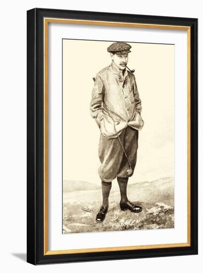 Vanity Fair Golfers IV-null-Framed Art Print