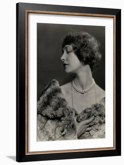 Vanity Fair - January, 1925-Nickolas Muray-Framed Premium Photographic Print