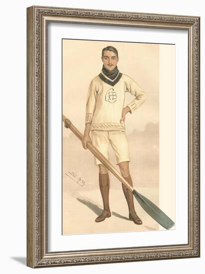 Vanity Fair Rowing-Spy-Framed Premium Giclee Print