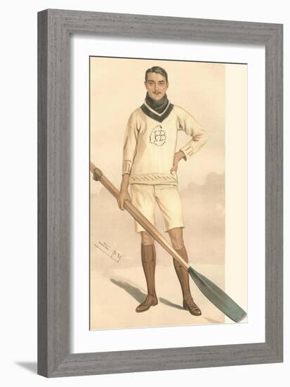 Vanity Fair Rowing-Spy-Framed Art Print