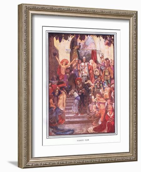 Vanity Fair-John Byam Liston Shaw-Framed Giclee Print