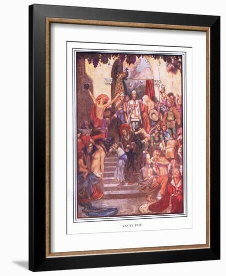 Vanity Fair-John Byam Liston Shaw-Framed Giclee Print