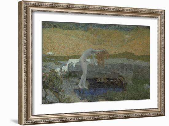 Vanity (La Vanit), 1897-Giovanni Segantini-Framed Giclee Print