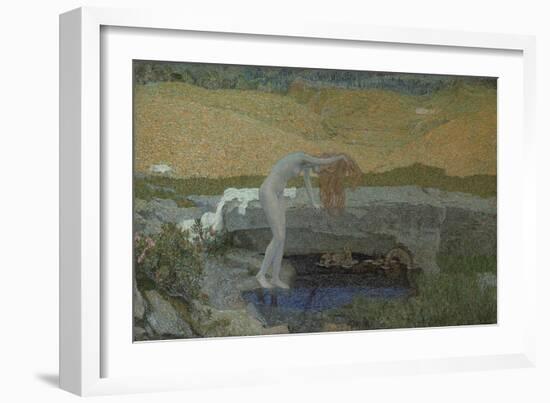 Vanity (La Vanit), 1897-Giovanni Segantini-Framed Giclee Print