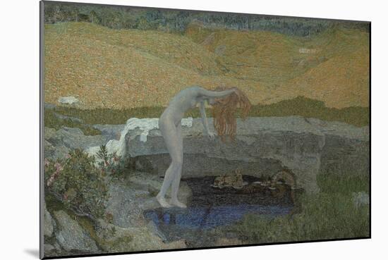 Vanity (La Vanit), 1897-Giovanni Segantini-Mounted Giclee Print