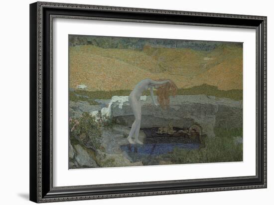 Vanity (La Vanit), 1897-Giovanni Segantini-Framed Giclee Print