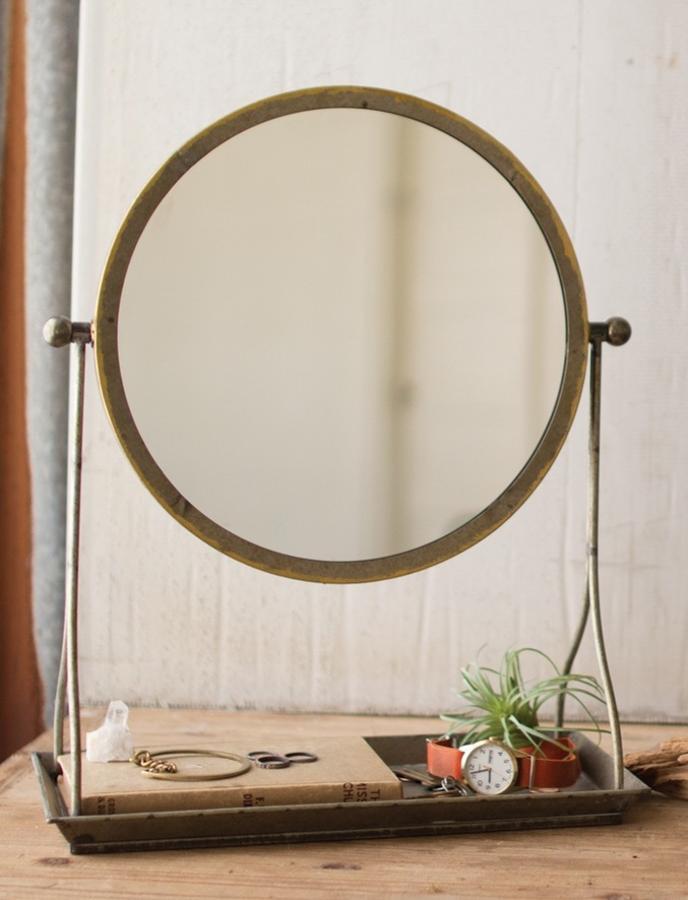 Vanity Mirror With Tabletop Stand Home Accessories By Art Com