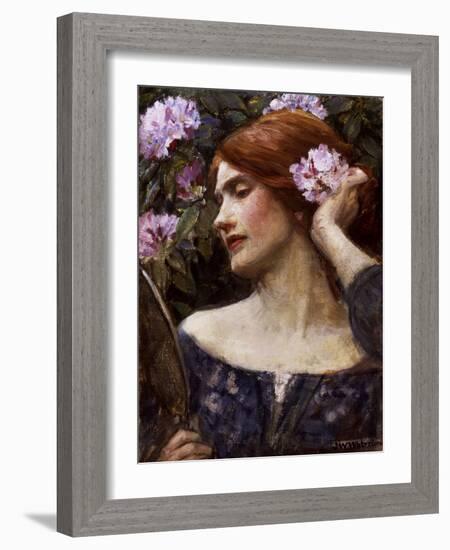 Vanity (Vanitas)-John William Waterhouse-Framed Giclee Print