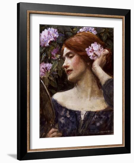 Vanity (Vanitas)-John William Waterhouse-Framed Giclee Print