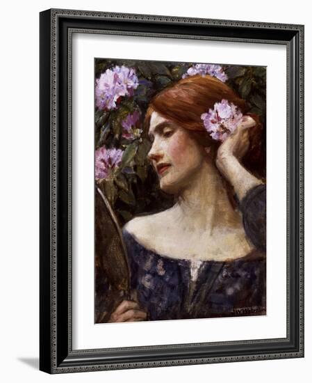 Vanity (Vanitas)-John William Waterhouse-Framed Giclee Print