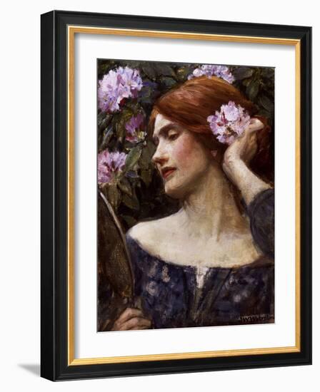 Vanity (Vanitas)-John William Waterhouse-Framed Giclee Print