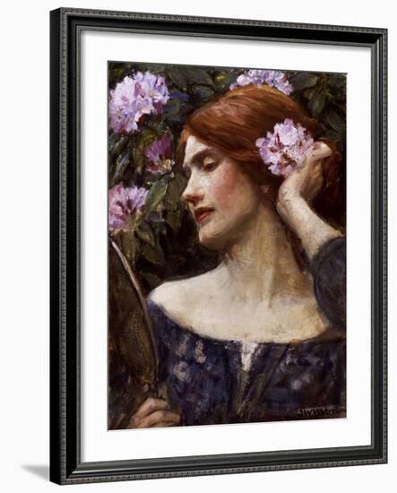 Vanity (Vanitas)-John William Waterhouse-Framed Giclee Print