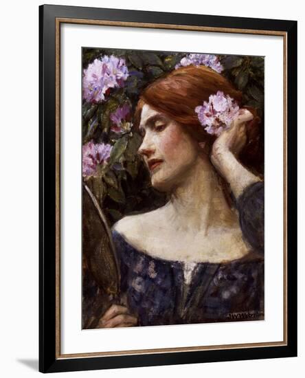 Vanity (Vanitas)-John William Waterhouse-Framed Giclee Print