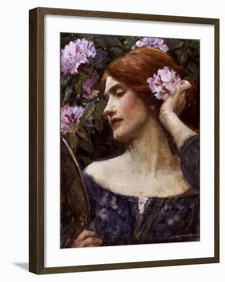 Vanity (Vanitas)-John William Waterhouse-Framed Giclee Print