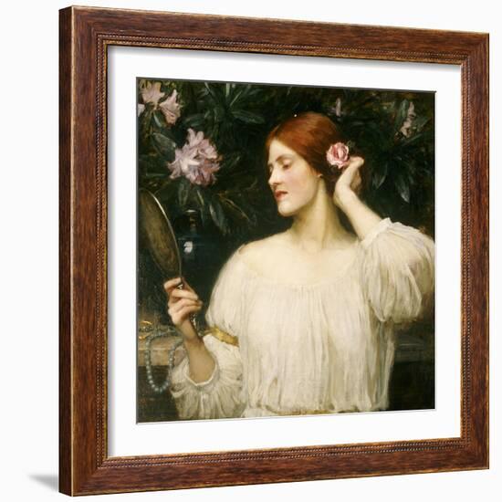 Vanity-John William Waterhouse-Framed Giclee Print