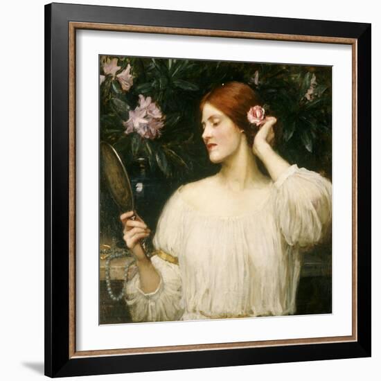 Vanity-John William Waterhouse-Framed Giclee Print