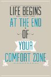 Simple Geometric Motivational Poster-Vanzyst-Art Print