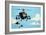 Vapor Helicopter UAV-Banksy-Framed Giclee Print