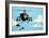 Vapor Helicopter UAV-Banksy-Framed Giclee Print